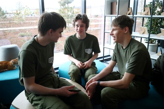 Военно-патриотические сборы школьников