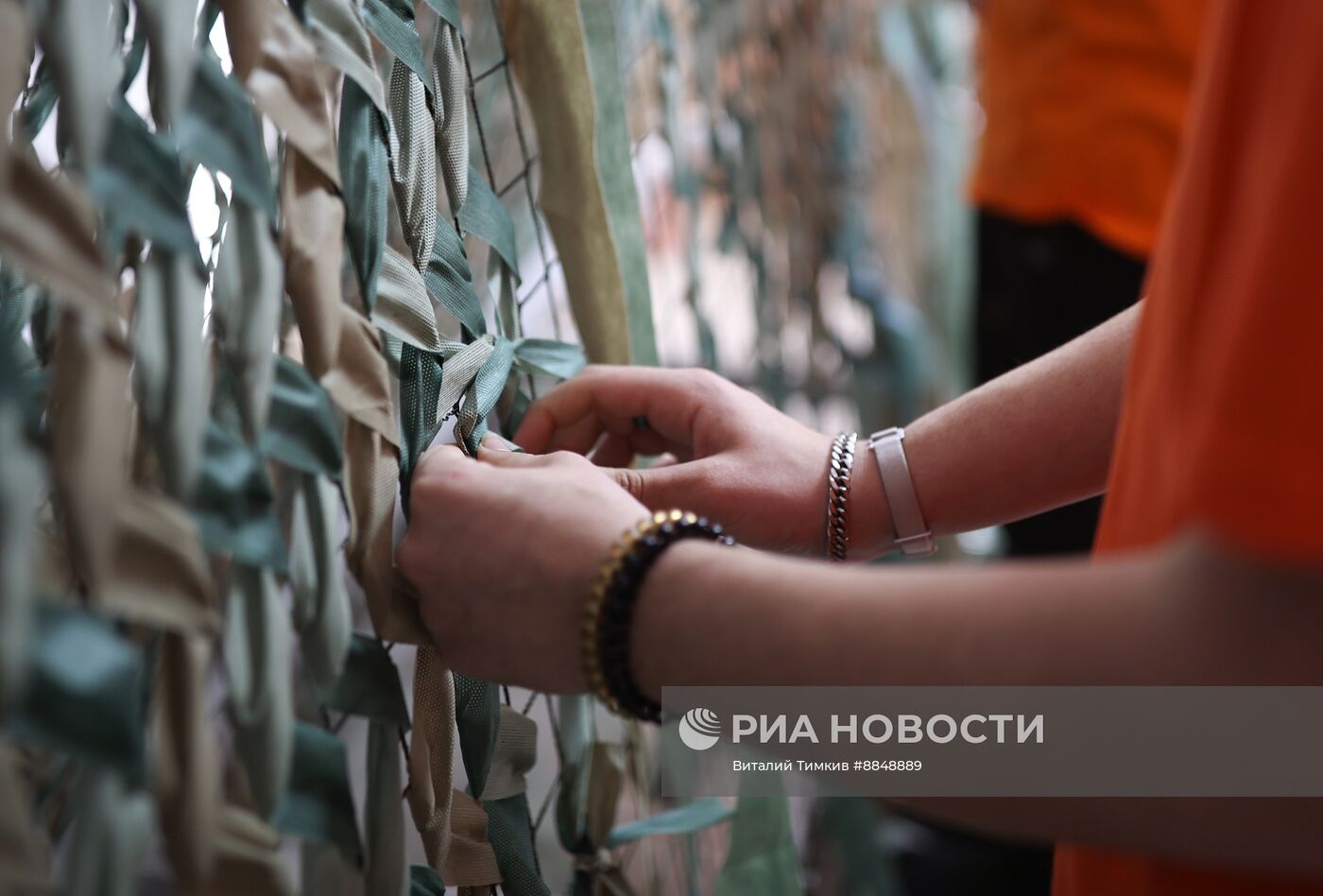 Изготовление вещей первой необходимости для бойцов в зоне СВО