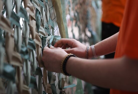 Изготовление вещей первой необходимости для бойцов в зоне СВО