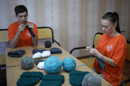 Изготовление вещей первой необходимости для бойцов в зоне СВО