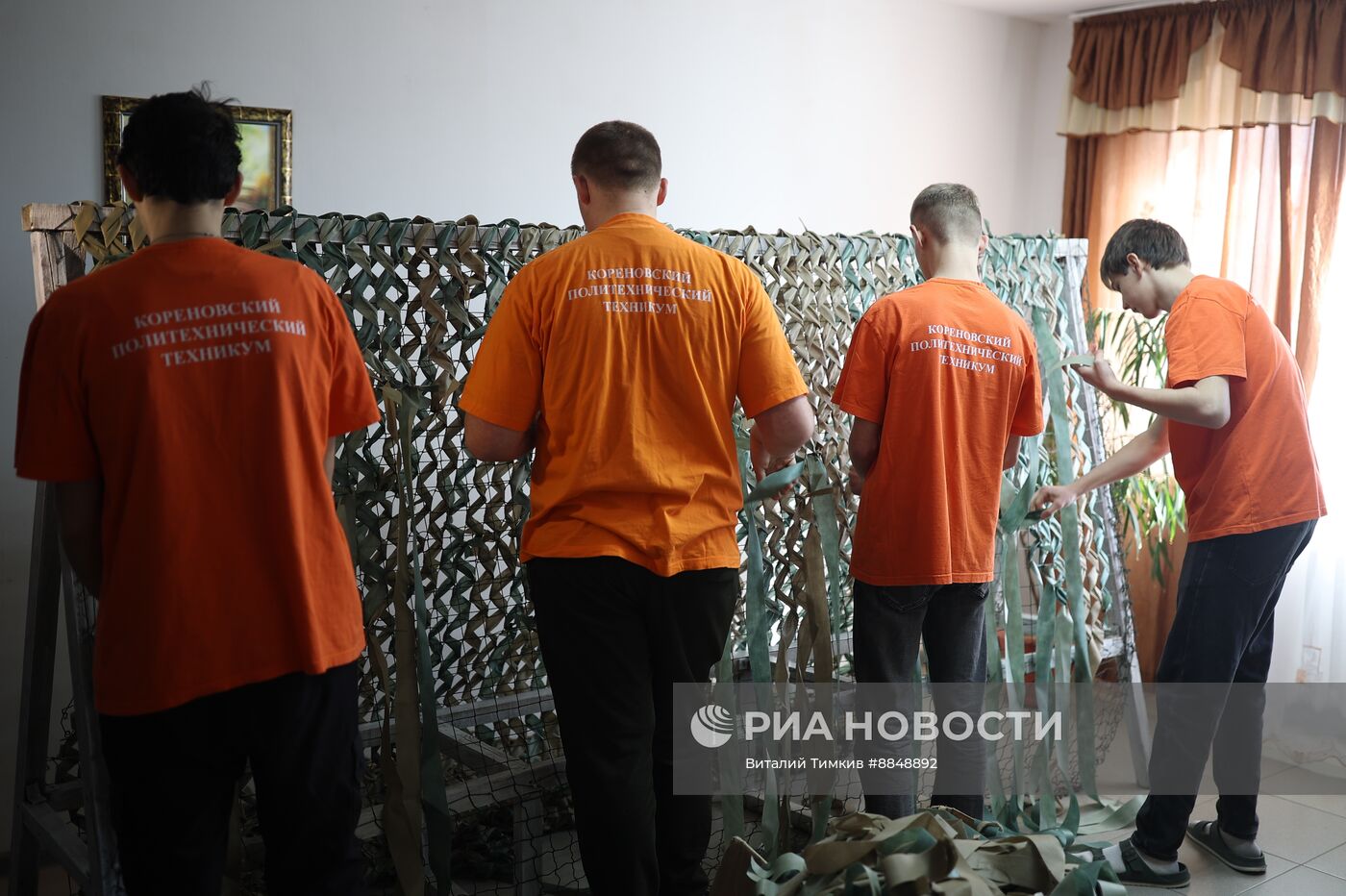 Изготовление вещей первой необходимости для бойцов в зоне СВО