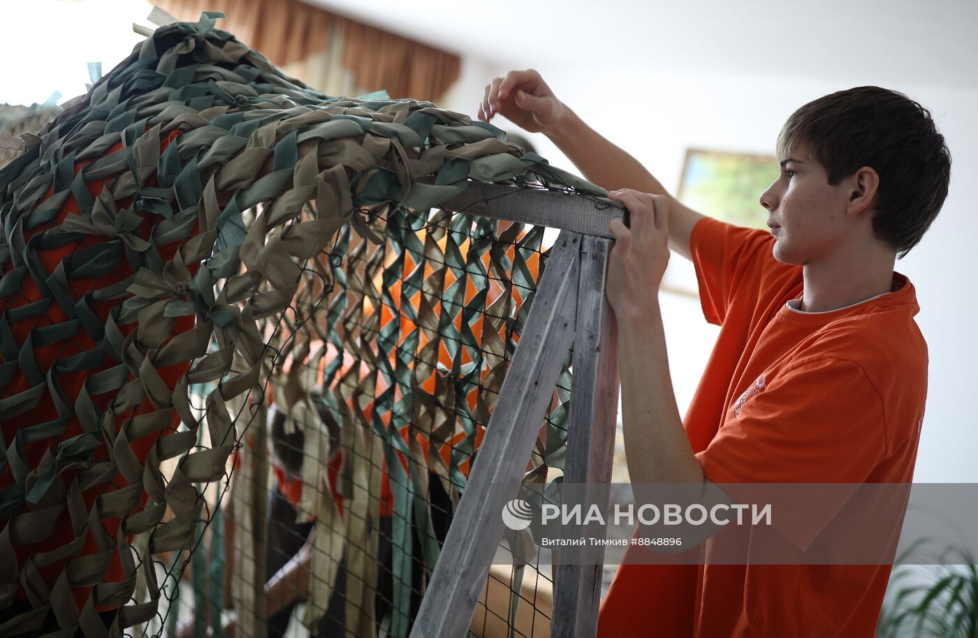 Изготовление вещей первой необходимости для бойцов в зоне СВО