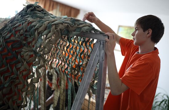 Изготовление вещей первой необходимости для бойцов в зоне СВО
