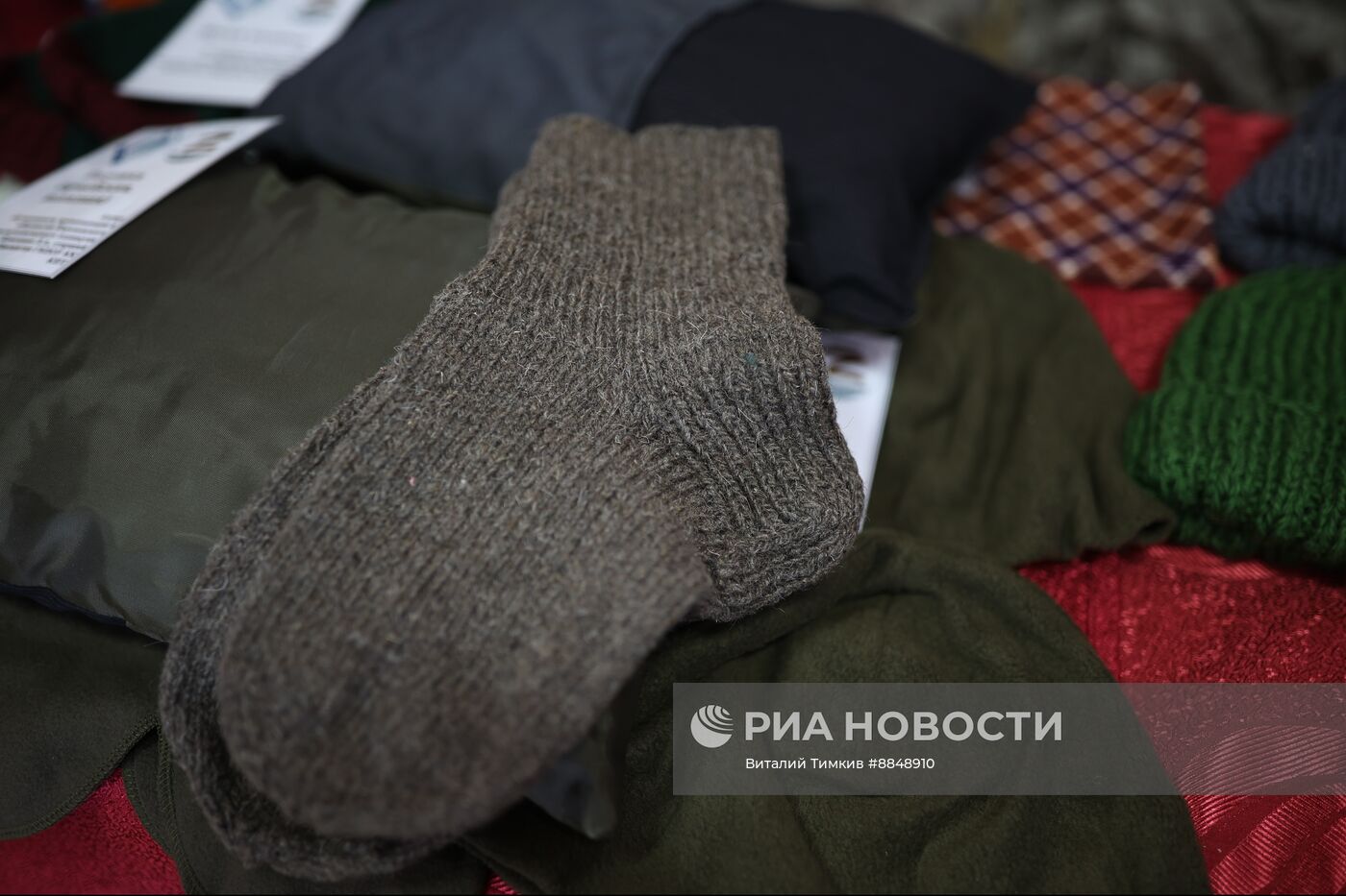 Изготовление вещей первой необходимости для бойцов в зоне СВО