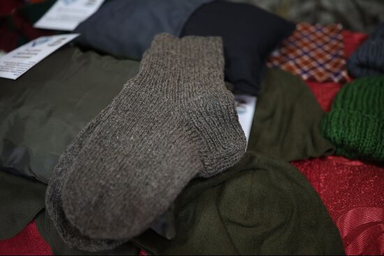 Изготовление вещей первой необходимости для бойцов в зоне СВО