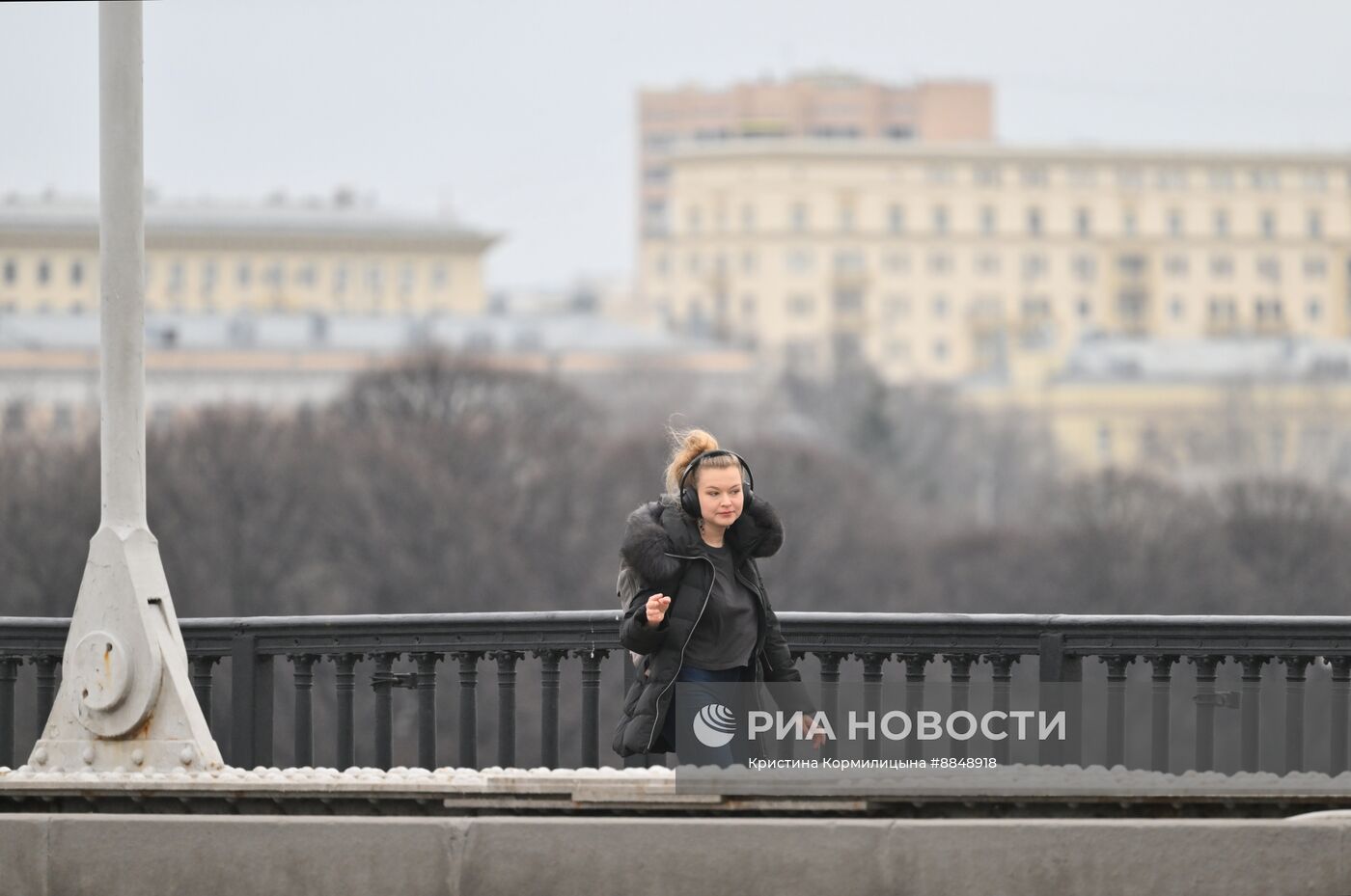 Теплая погода в Москве