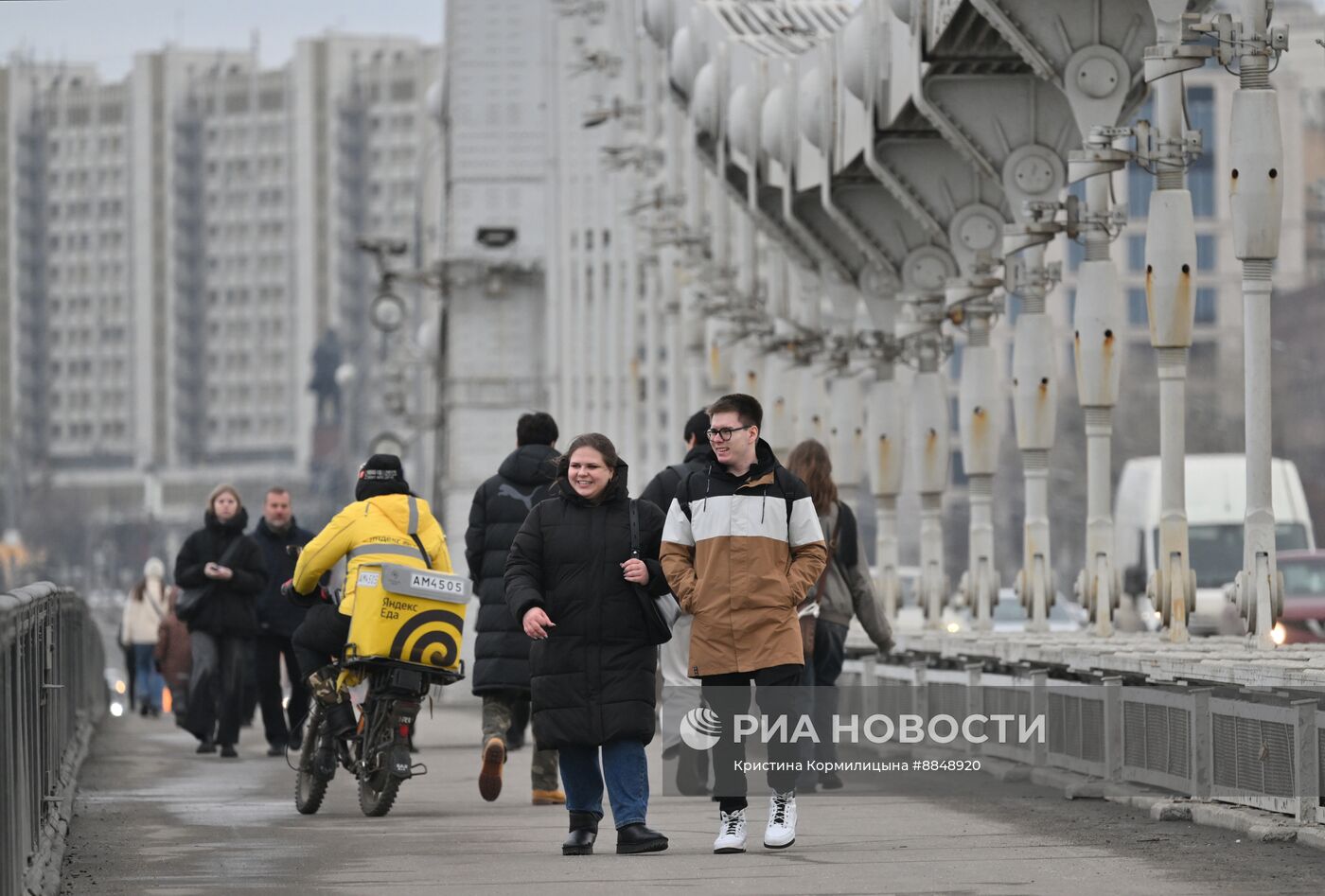 Теплая погода в Москве