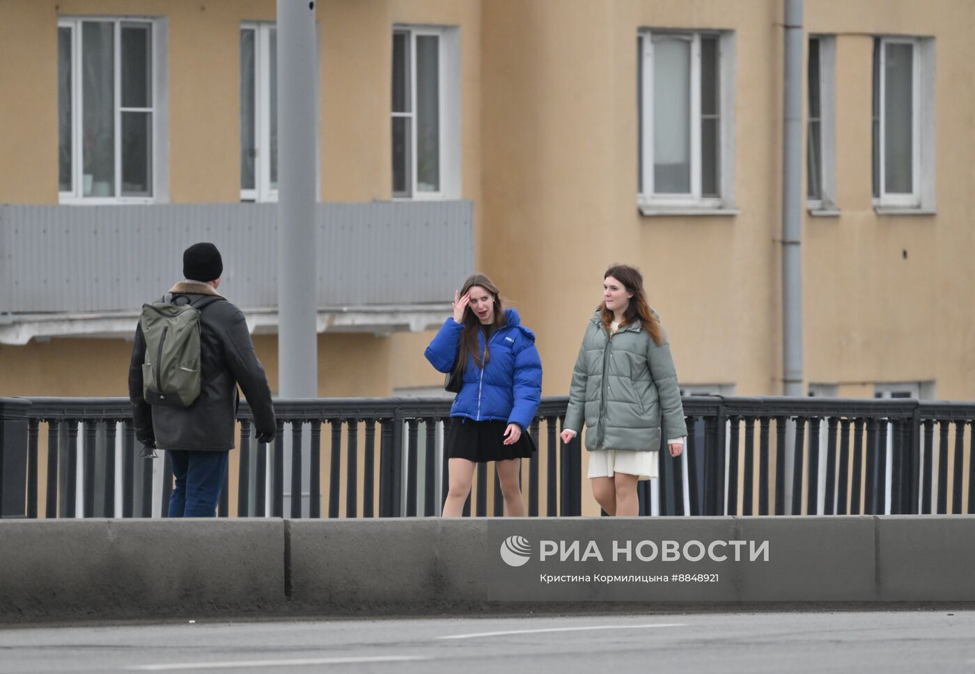 Теплая погода в Москве