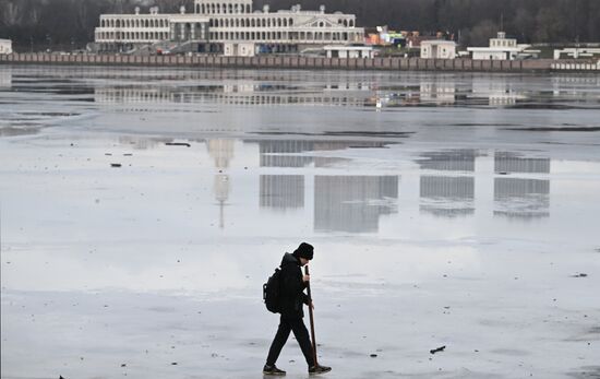 Теплая погода в Москве