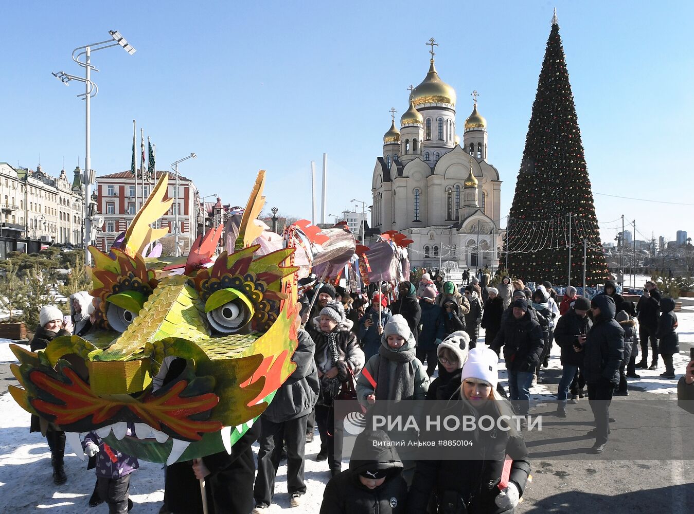 Празднование Китайского Нового года