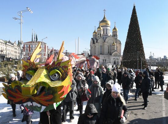 Празднование Китайского Нового года