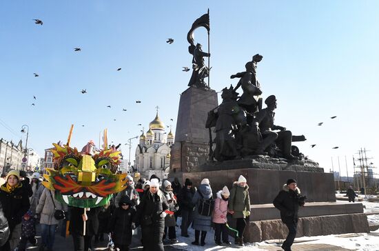 Празднование Китайского Нового года