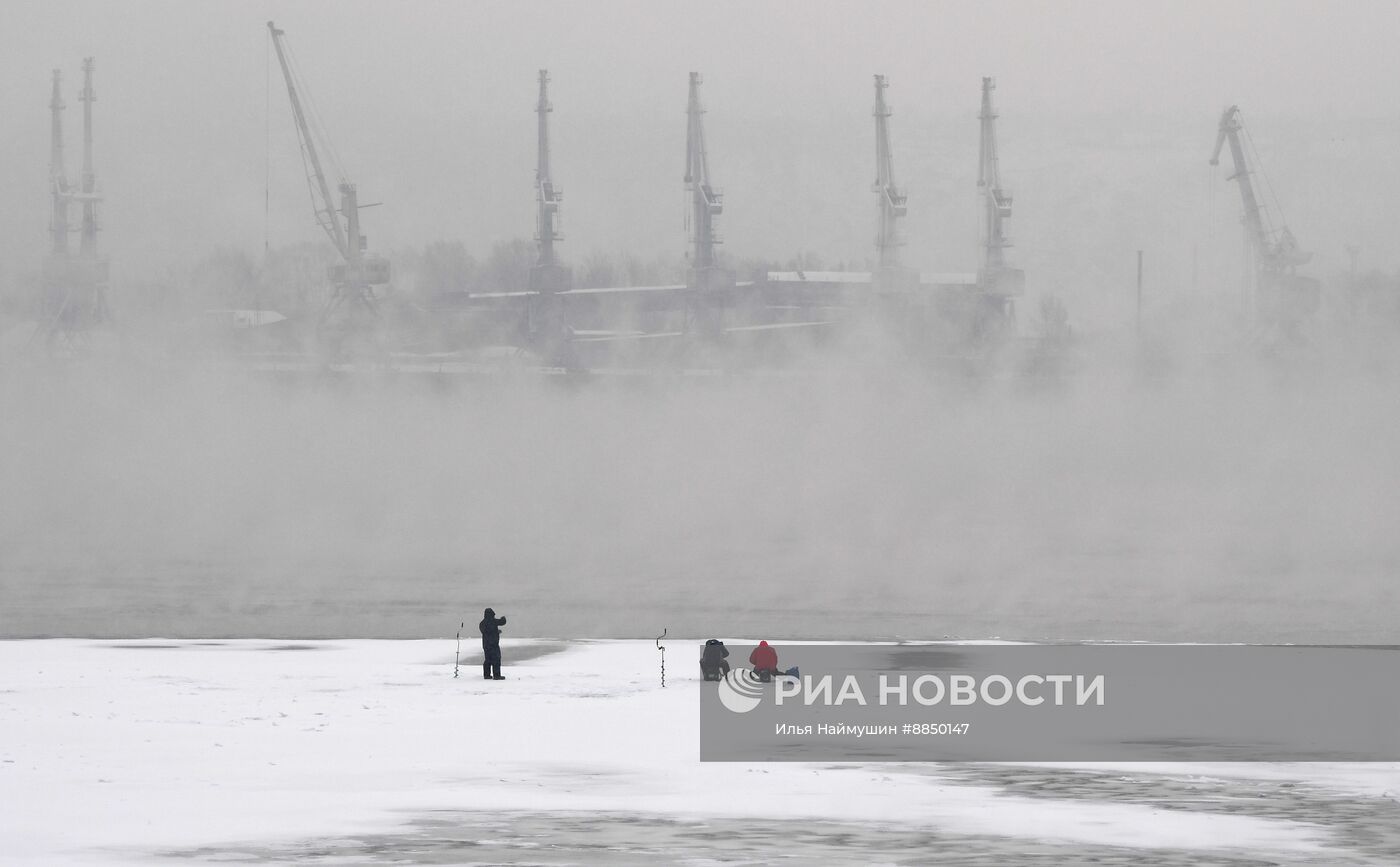 Морозы в Сибири