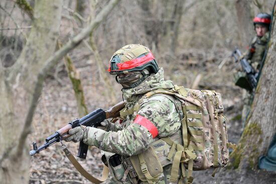 Боевая подготовка 15-й отдельной гвардейской мотострелковой Александрийской бригады в ДНР