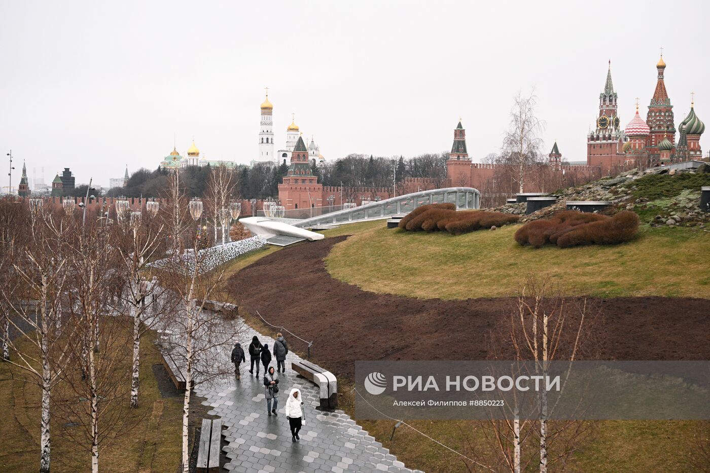 Теплая погода в Москве