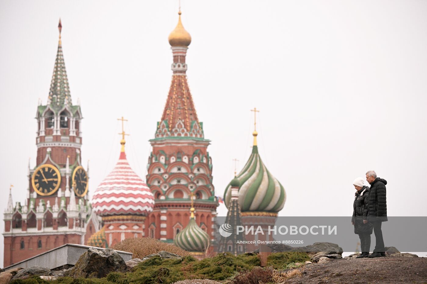 Теплая погода в Москве