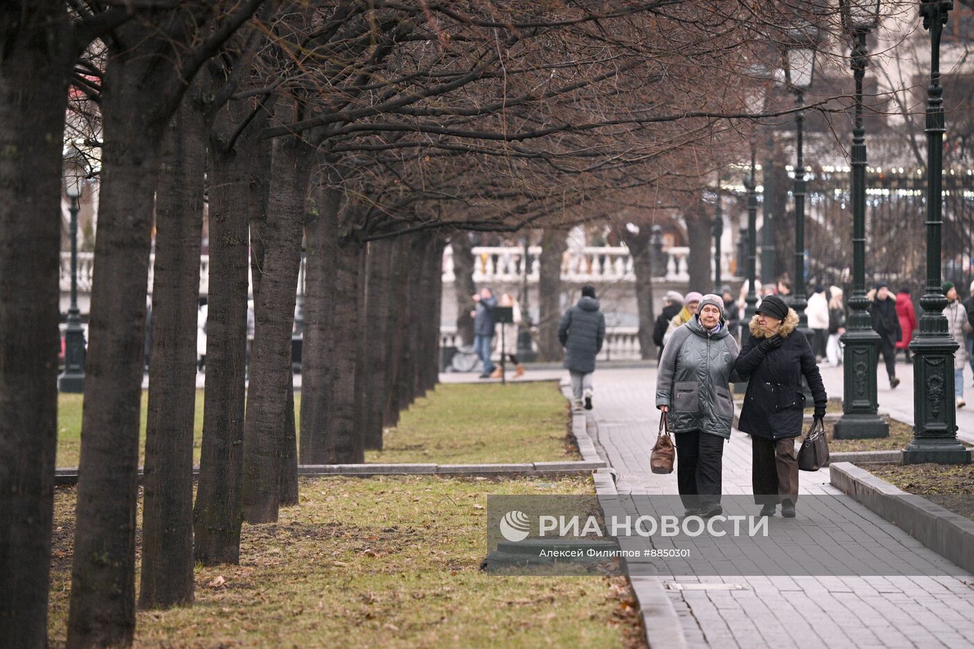 Теплая погода в Москве