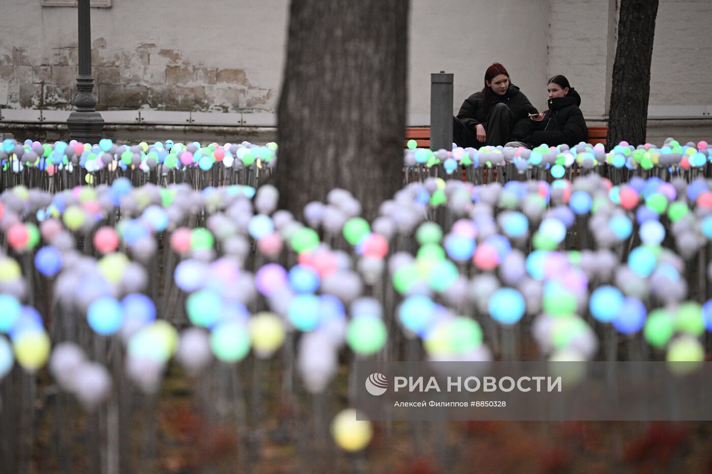 Теплая погода в Москве