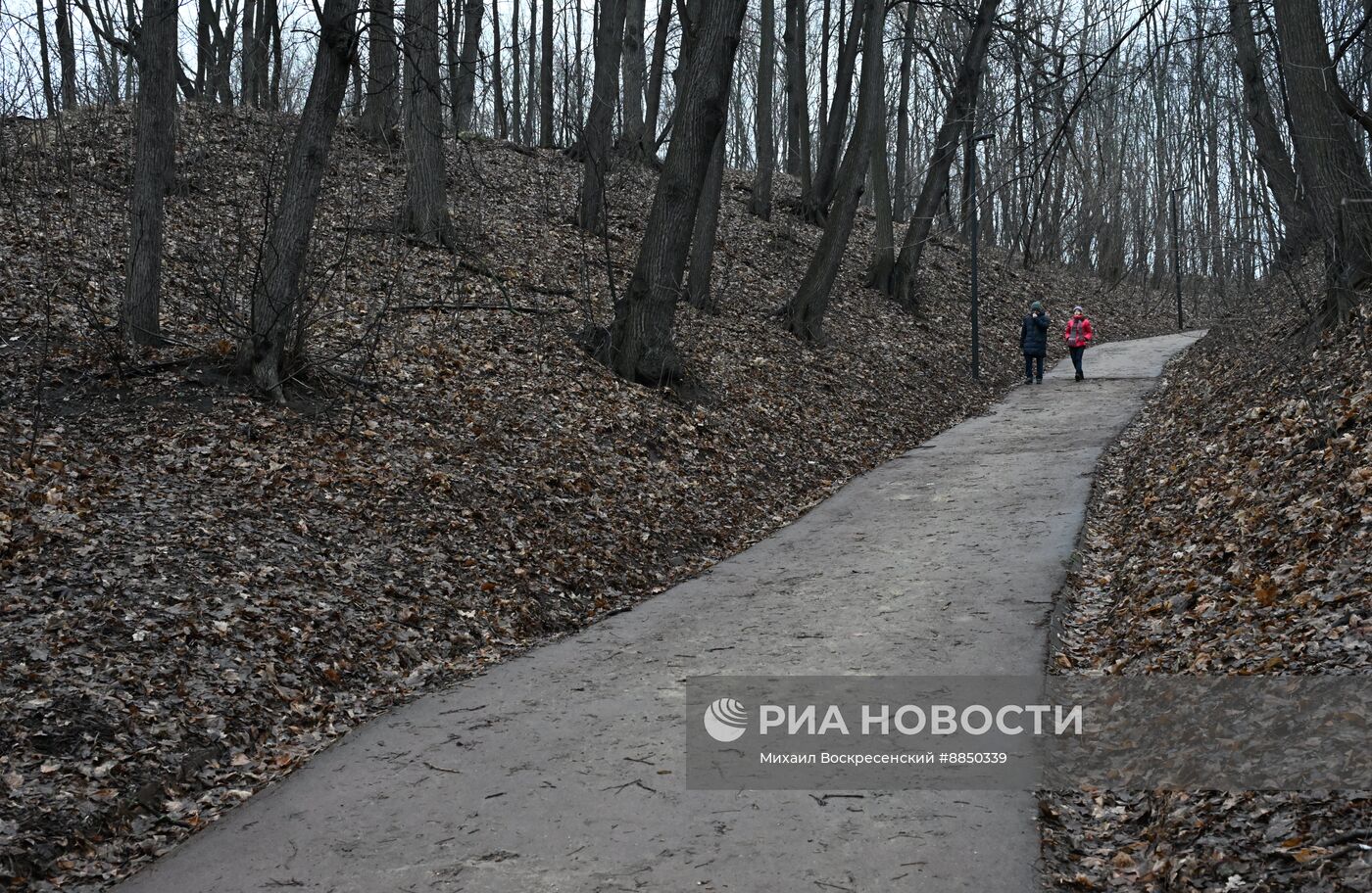 Теплая погода в Москве