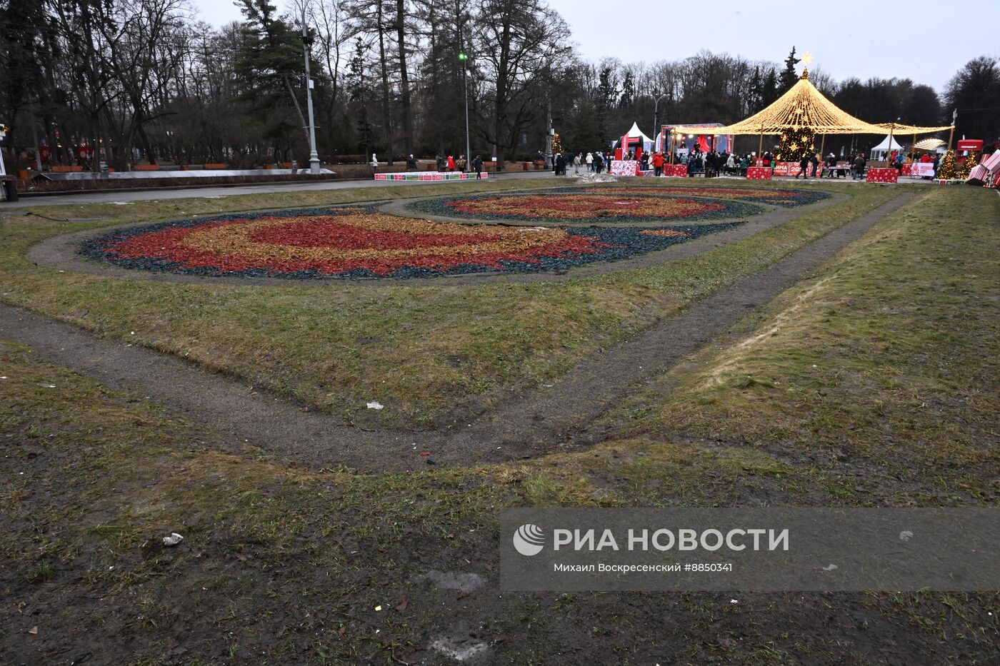 Теплая погода в Москве