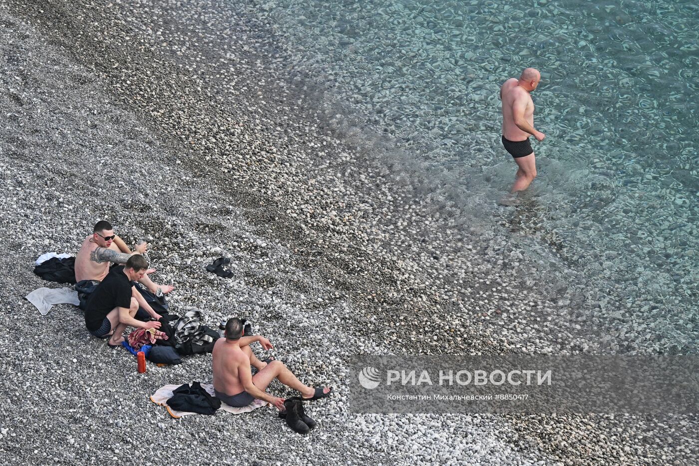 Теплая погода в Крыму