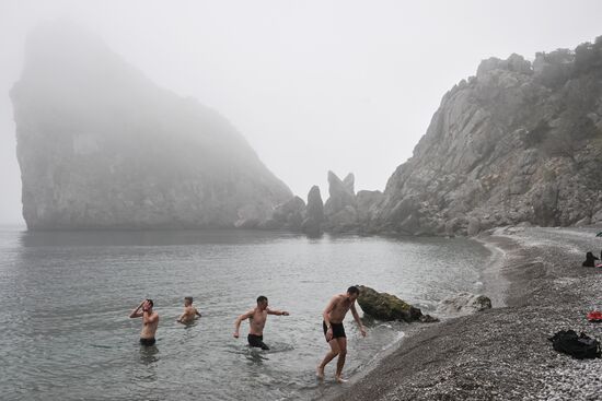 Теплая погода в Крыму