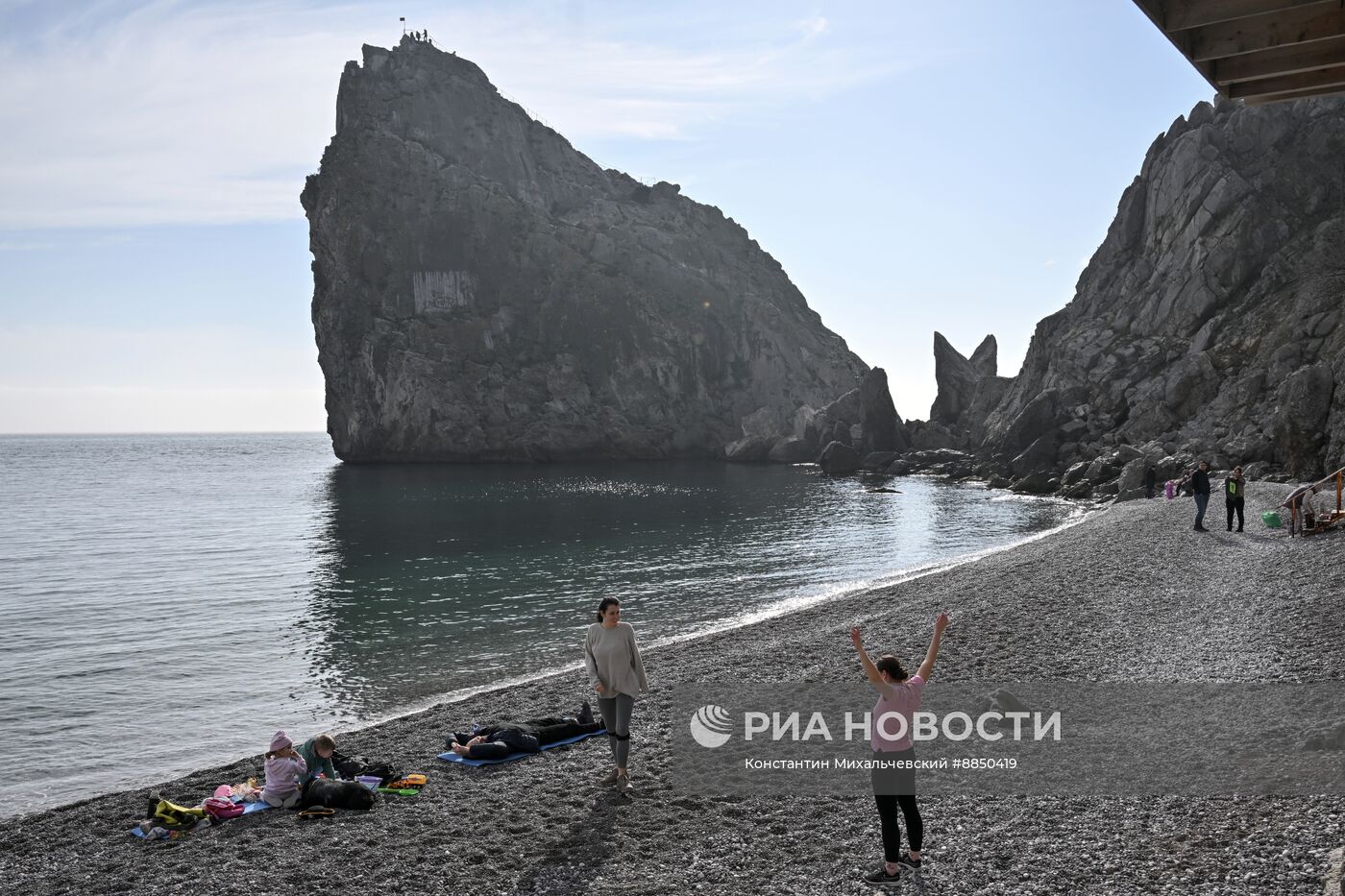 Теплая погода в Крыму