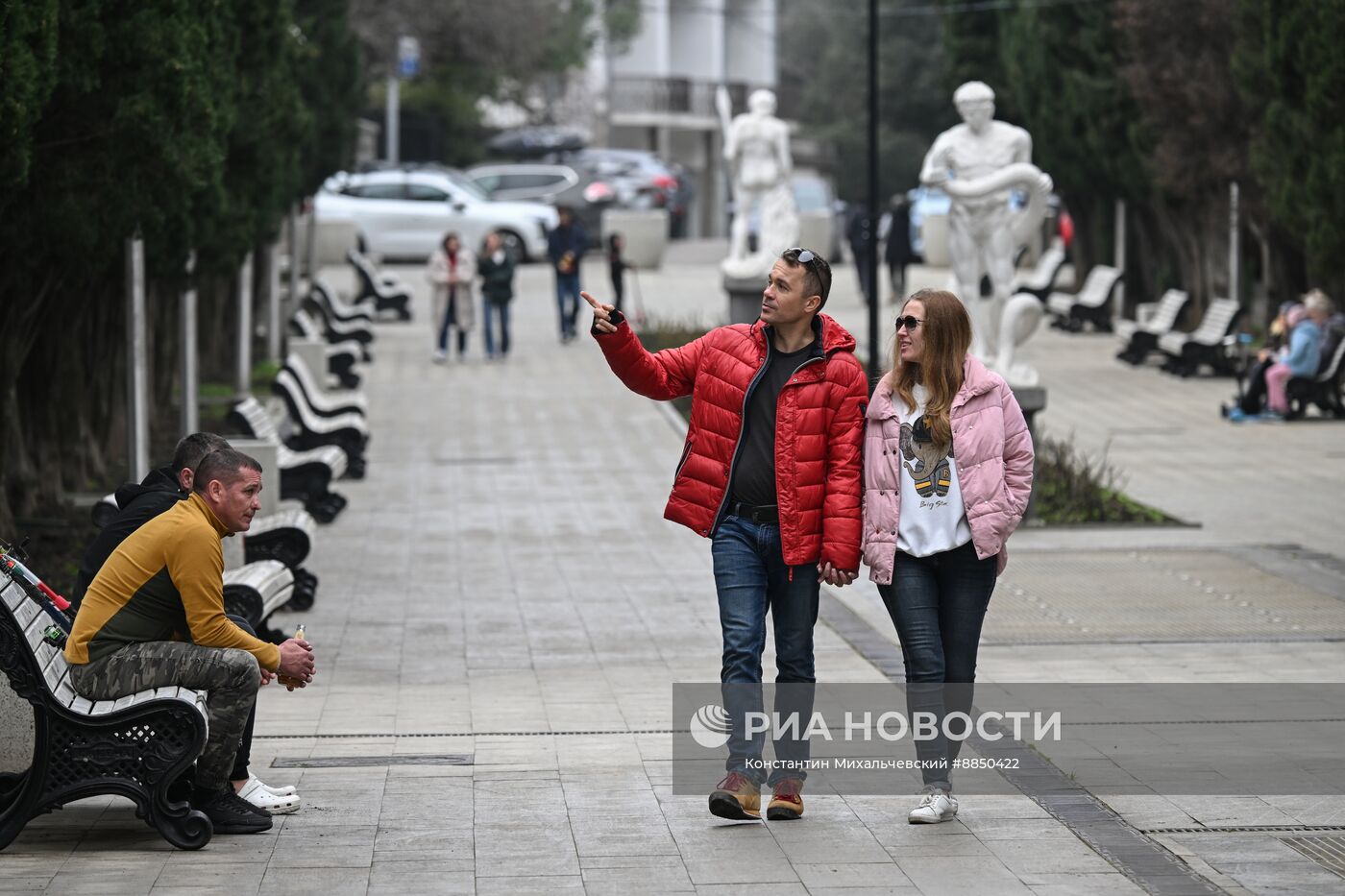 Теплая погода в Крыму