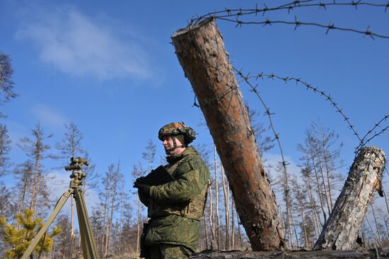 Боевая работа РСЗО "Град" 25 армии на Краснолиманском направлении в ЛНР 