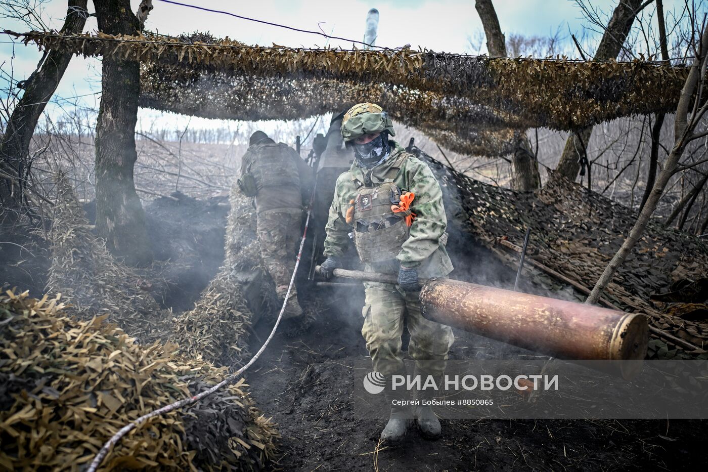 Работа батальонной тактической группы "Каштана" спецназа "Ахмат" в Курской области