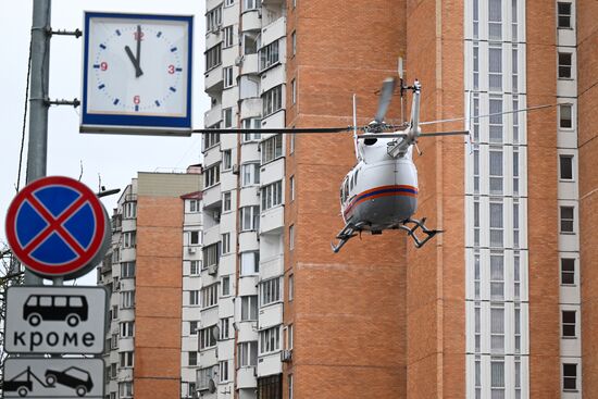 Взрыв в ЖК "Алые паруса"