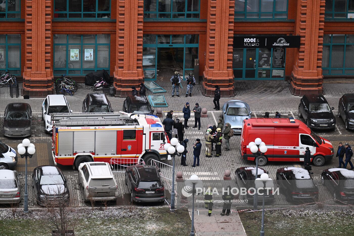 Взрыв в ЖК "Алые паруса"