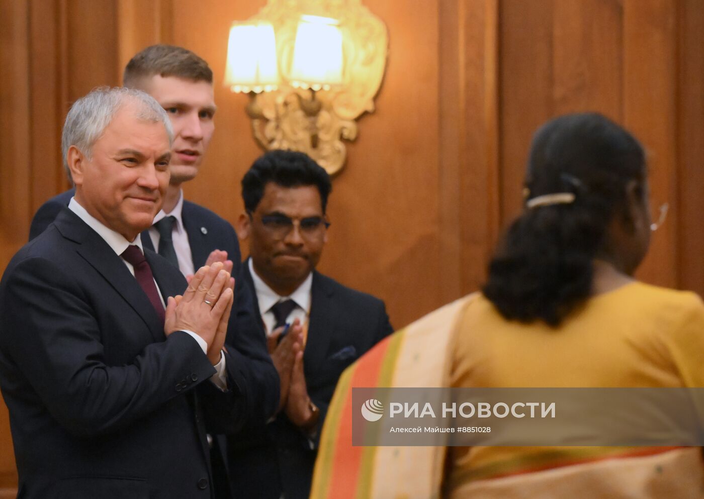 Визит председателя Госдумы РФ В. Володина в Индию