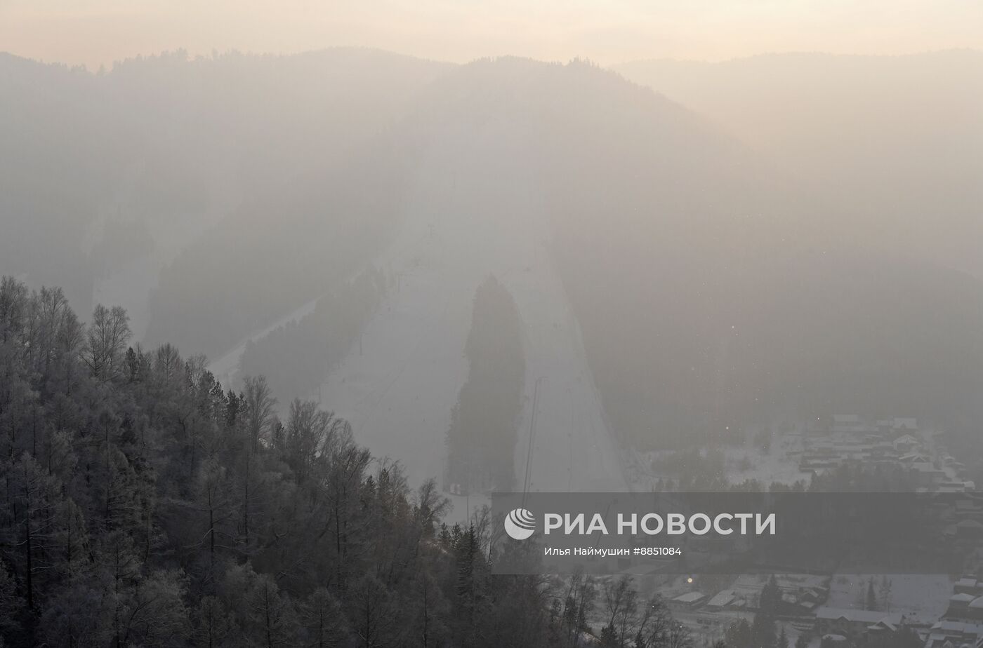 В Красноярске введен режим "черного неба"