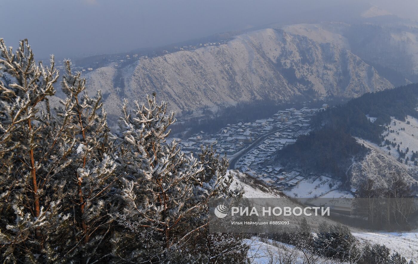 В Красноярске введен режим "черного неба"