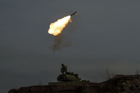 Боевая работа ПВО ЦВО на Покровском направлении в ДНР 