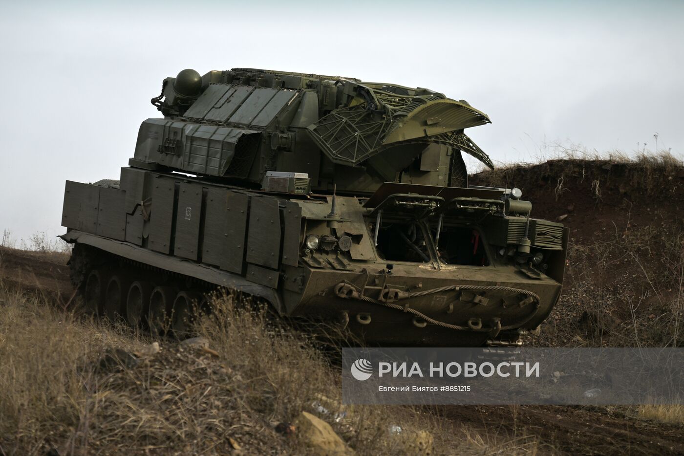 Боевая работа ПВО ЦВО на Покровском направлении в ДНР 