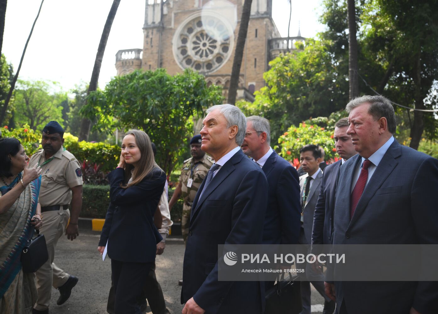 Визит председателя Госдумы РФ В. Володина в Индию