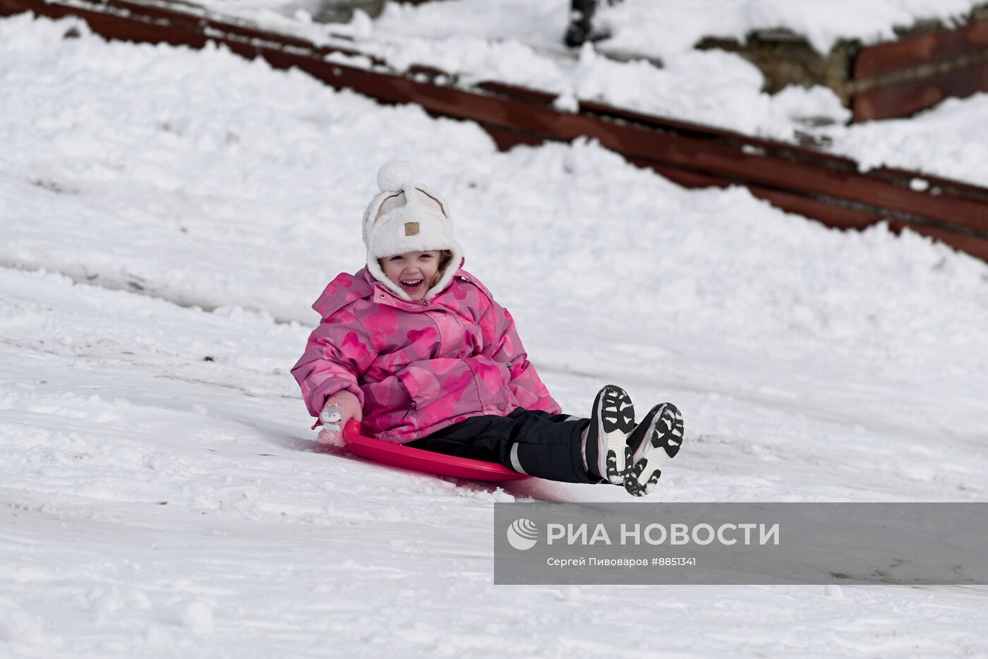 Последствия снегопада в Ростове-на-Дону