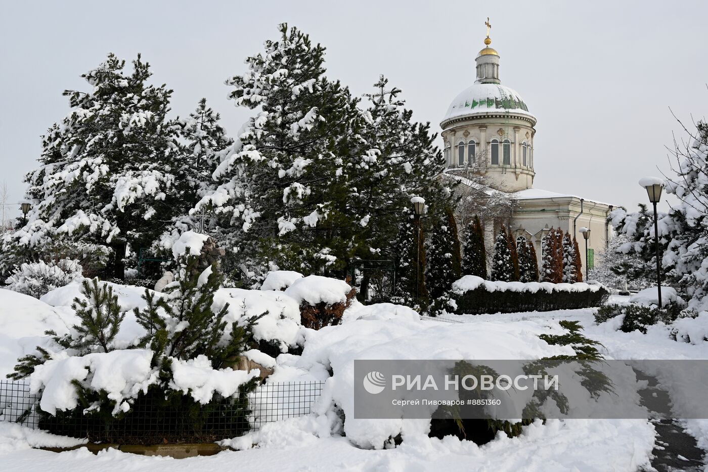 Последствия снегопада в Ростове-на-Дону