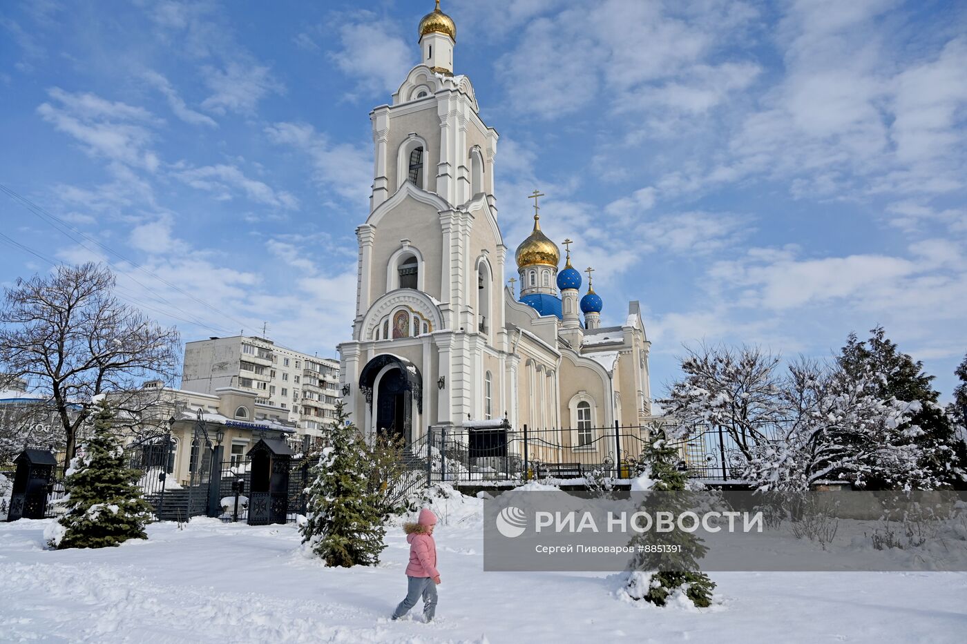 Последствия снегопада в Ростове-на-Дону