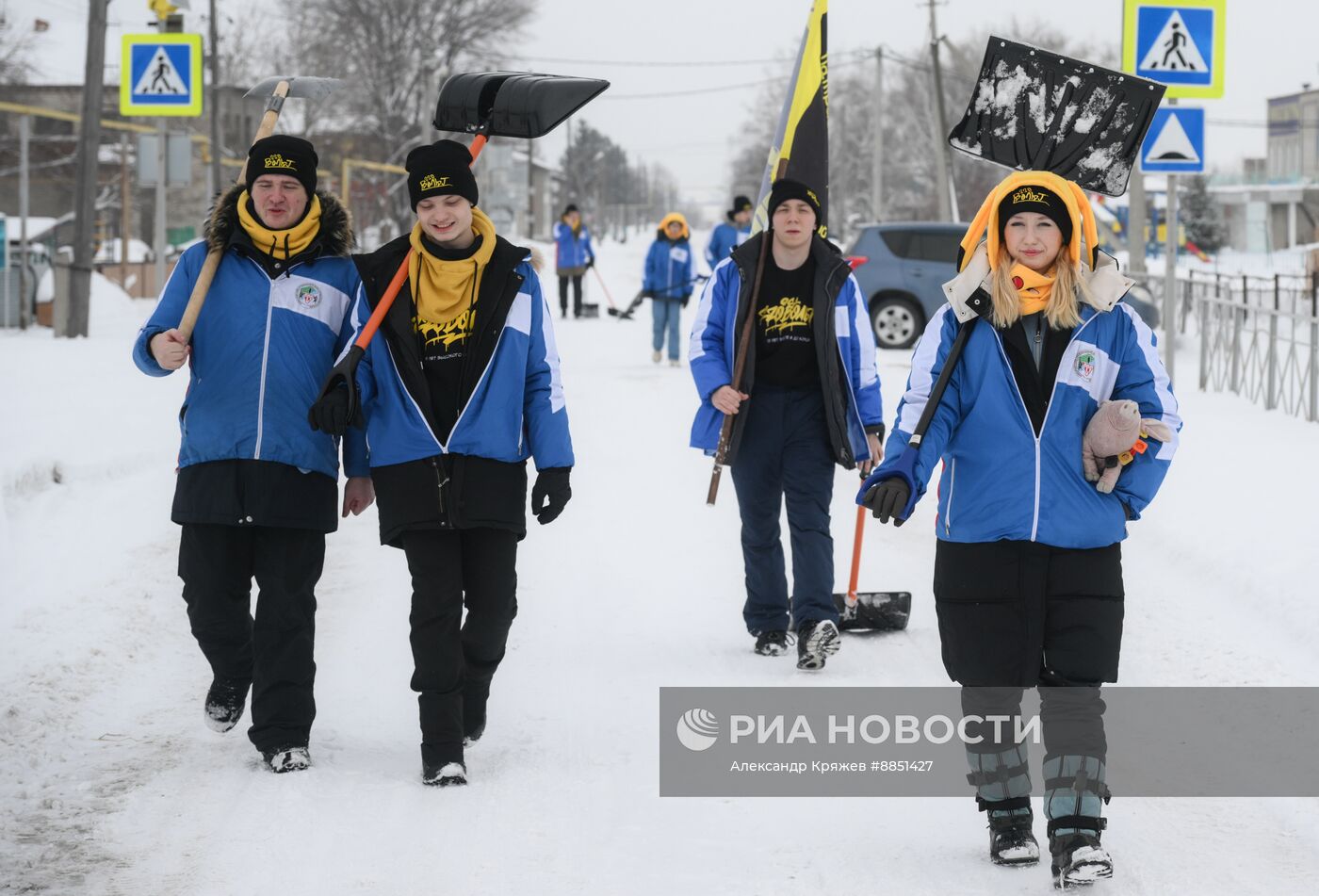 Акция "Снежный десант"