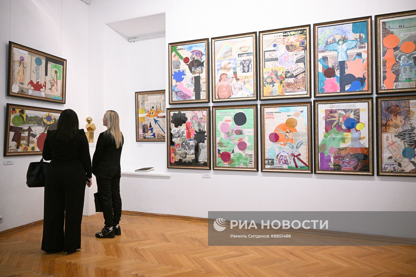 Открытие выставки "Учитель" Е. Васильевой 