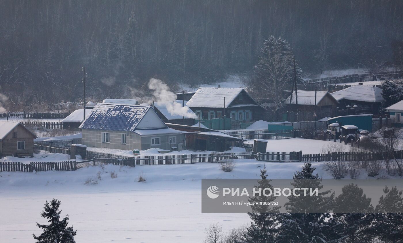 В Красноярском крае введен режим "черного неба"