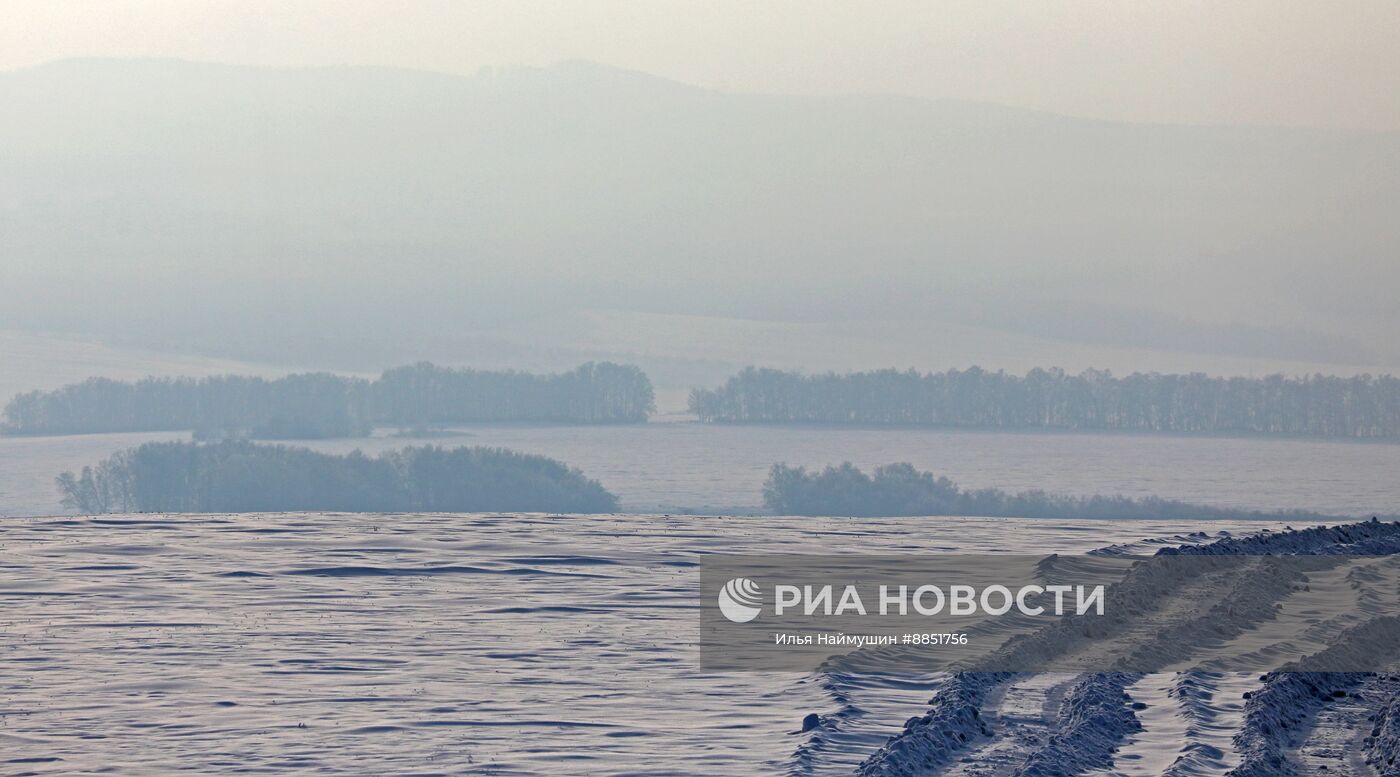 В Красноярском крае введен режим "черного неба"