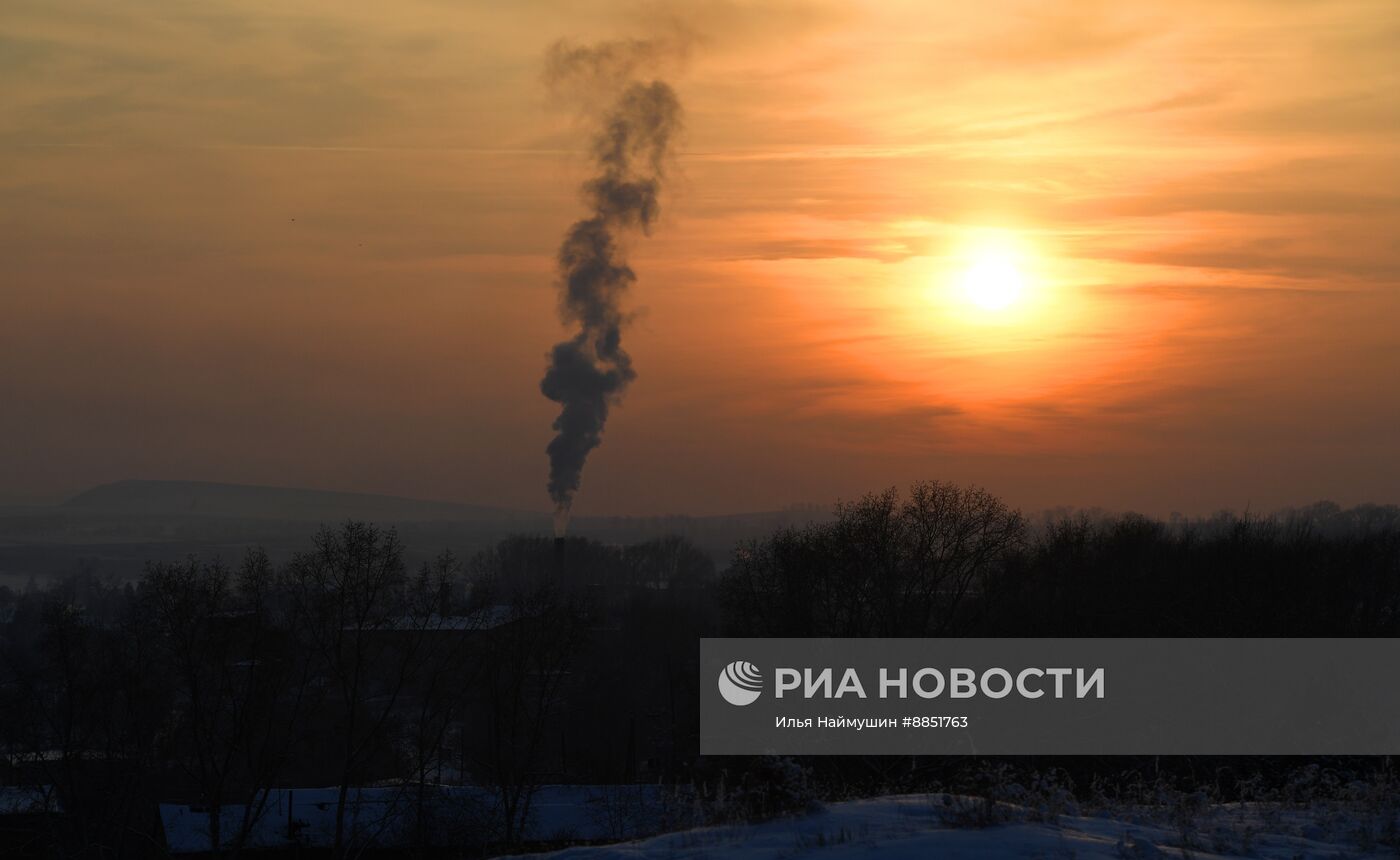 В Красноярском крае введен режим "черного неба"