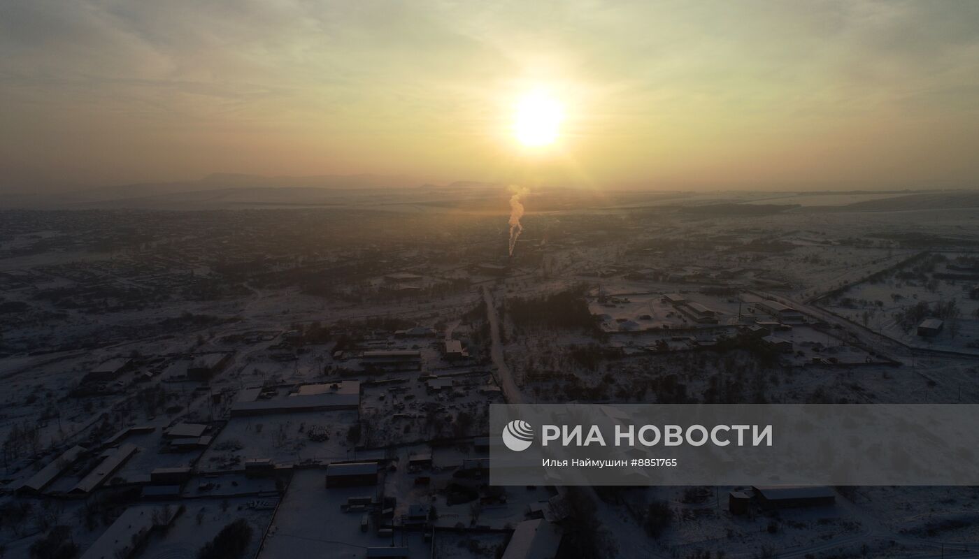 В Красноярском крае введен режим "черного неба"