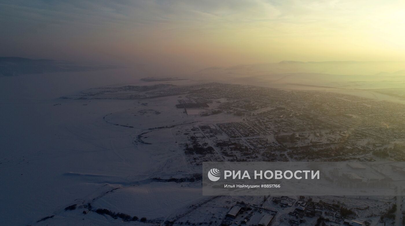 В Красноярском крае введен режим "черного неба"