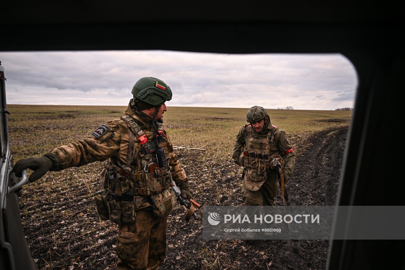 Работа расчета батальонной тактической группы (БТГР) "Каштана" спецназа "Ахмат"