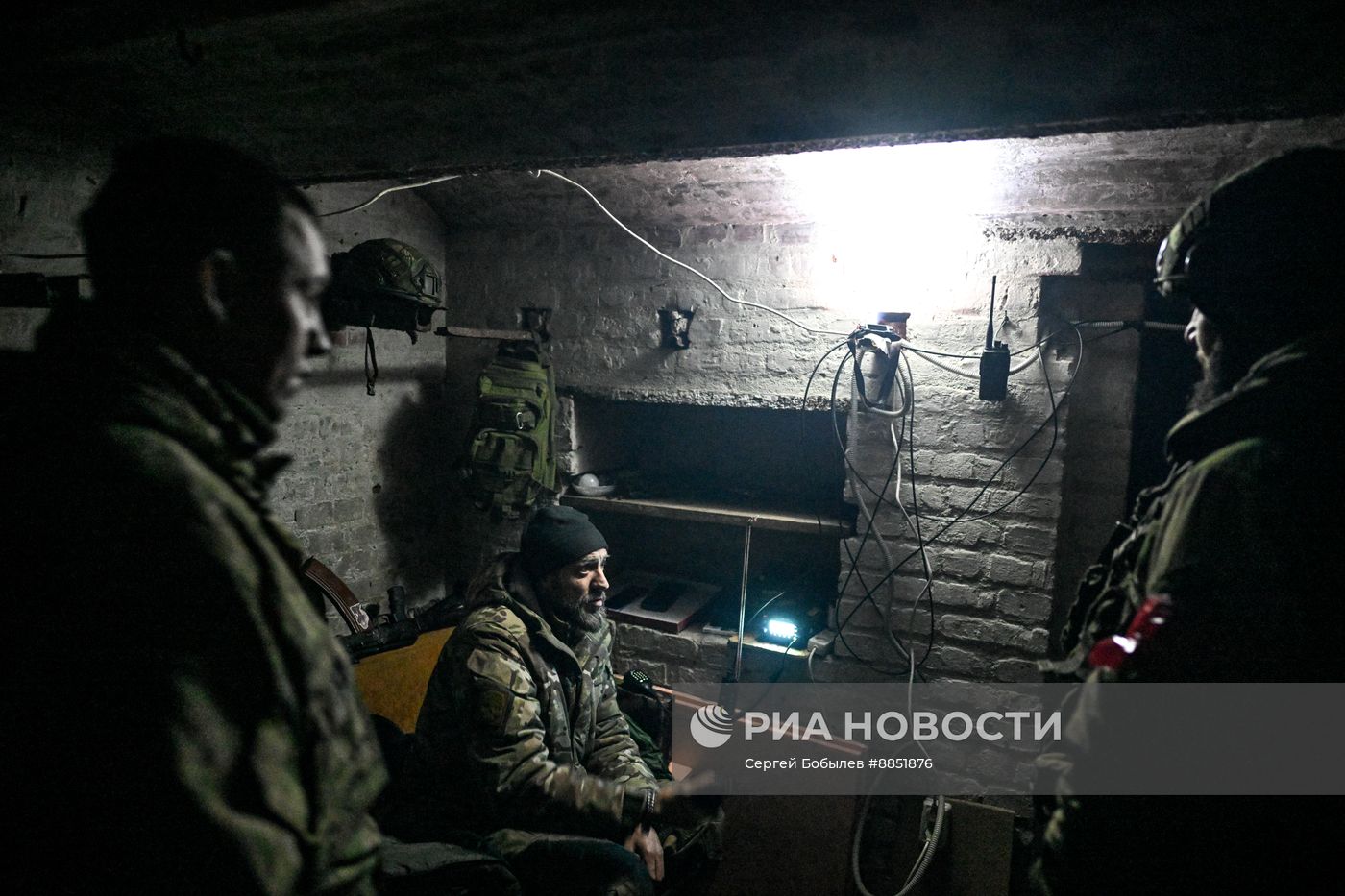 Работа расчета батальонной тактической группы (БТГР) "Каштана" спецназа "Ахмат"